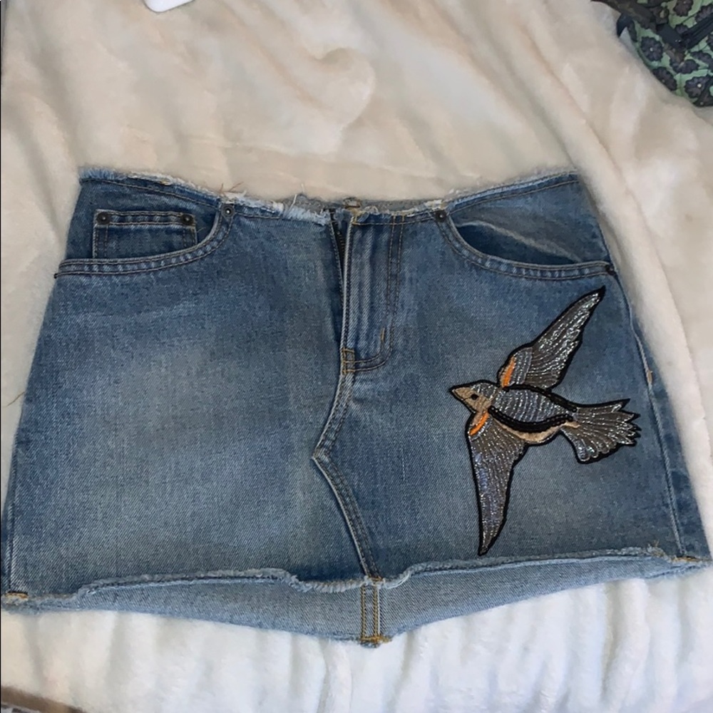 LF jean skirt